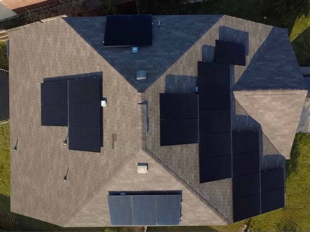 Striking Qcell panels with Enphase IQ8 microinverters — Fort Worth, TX