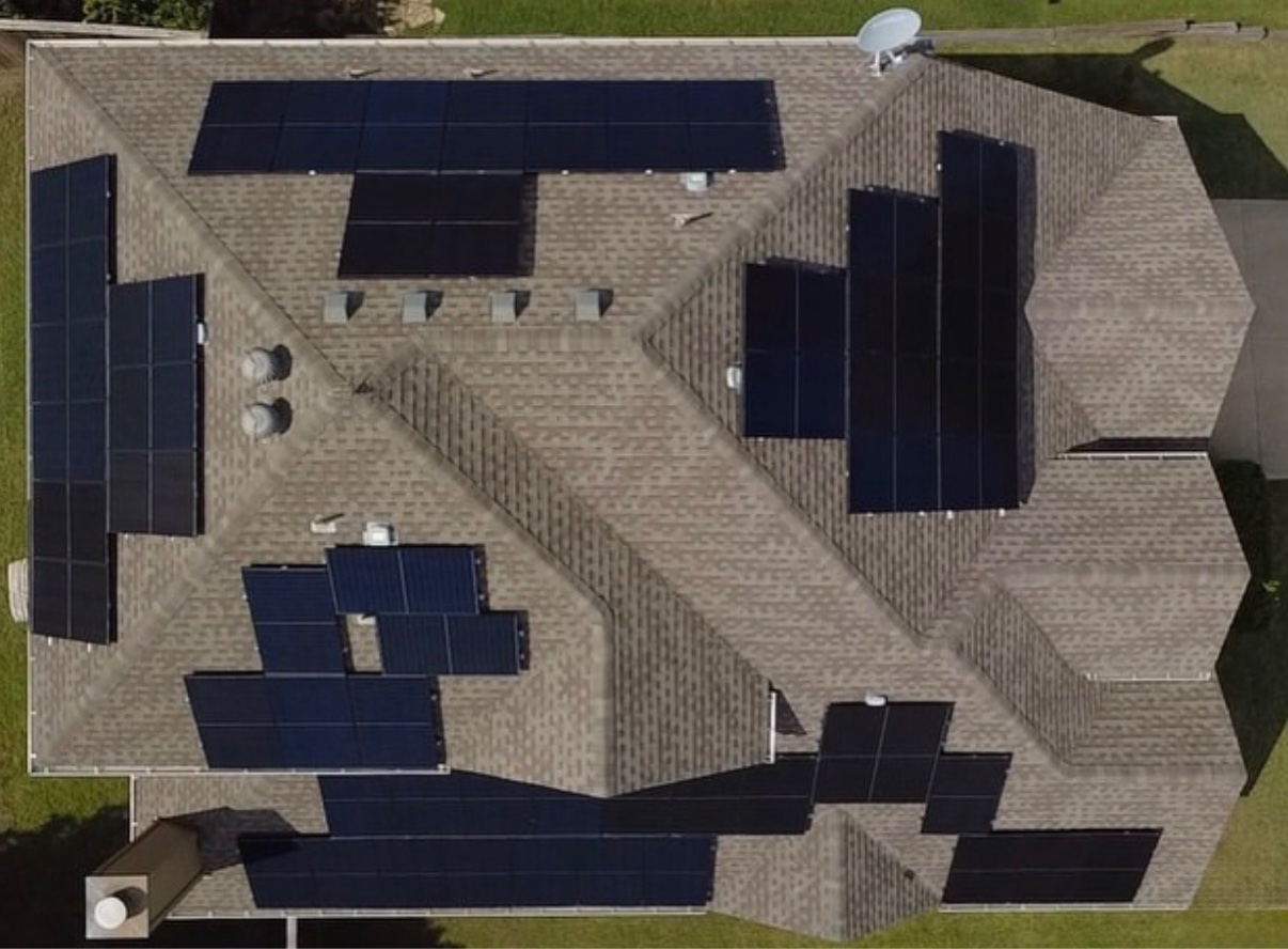 Striking Qcell panels with SolarEdge inverter — Frisco, TX