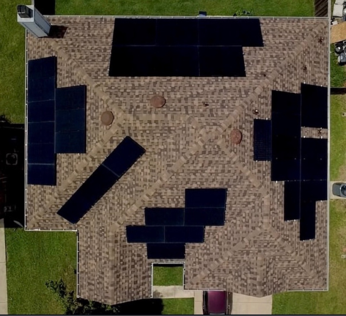 Gorgeous Mission panels with Enphase IQ8 microinverters — Colleyville, TX