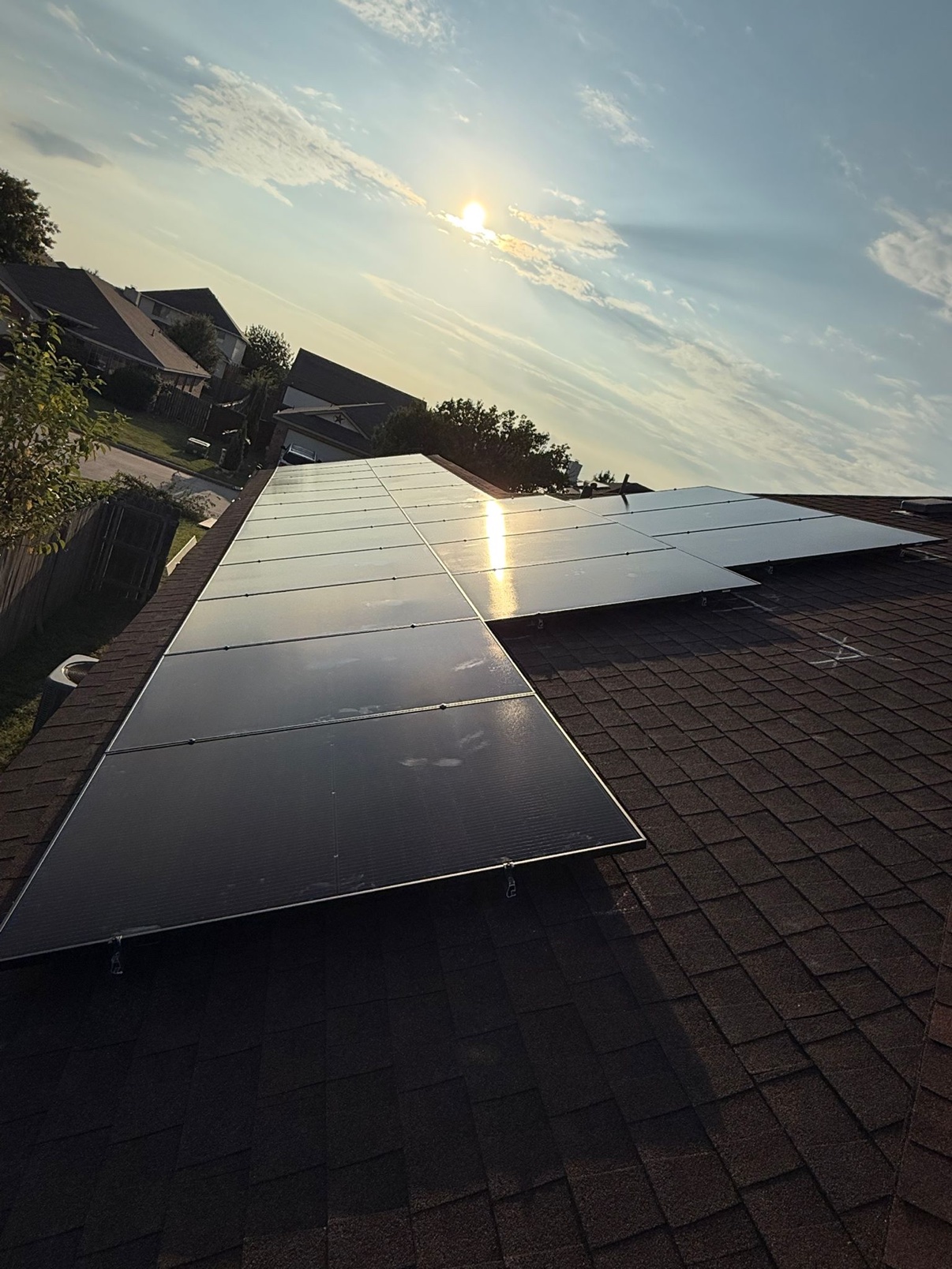 Striking Qcell panels with Enphase IQ8 microinverters