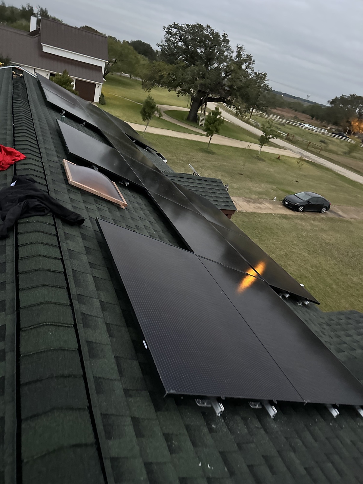 Beautiful Mission panels with Enphase IQ8 microinverters